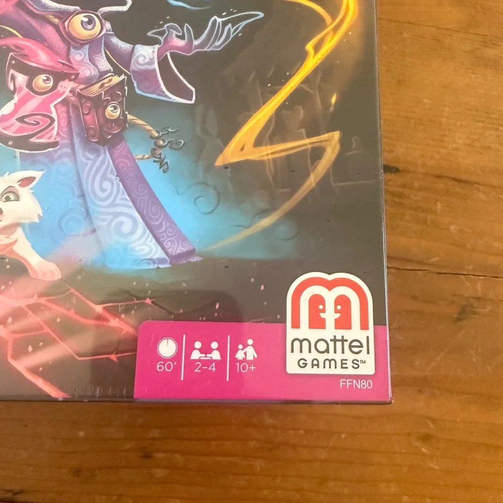 NIB WIZARDS WANTED By Mattel Games Board Game Fantasy Strategy Magic